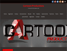 Tablet Screenshot of cartoon-productions.be